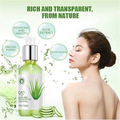 Aaponminimarket Aloe Gel Moisturizing Lotion Facial Cream