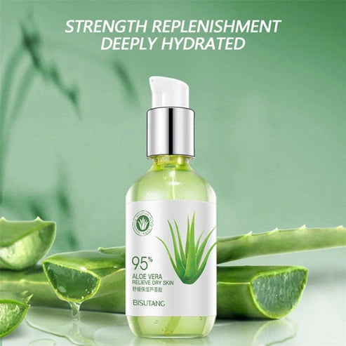 Aaponminimarket Aloe Gel Moisturizing Lotion Facial Cream