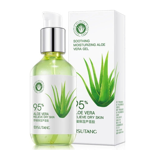 Aaponminimarket Aloe Gel Moisturizing Lotion Facial Cream