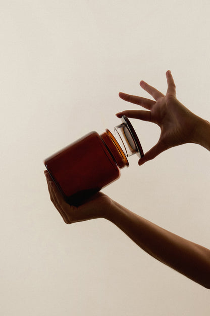 Aapon mini market -Amber Storage Jar Set