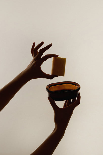 Aapon mini market -Amber Soap Dish