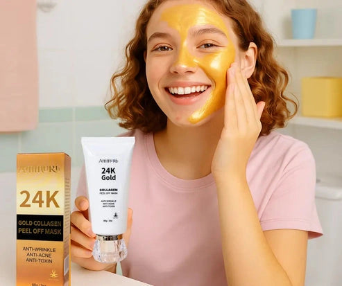 Aaponminimarket Ammuri 24K Gold Peel-Off Face Mask
