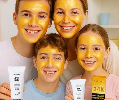 Aaponminimarket Ammuri 24K Gold Peel-Off Face Mask