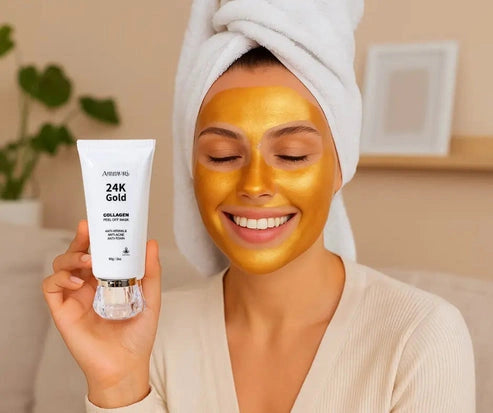 Aaponminimarket Ammuri 24K Gold Peel-Off Face Mask