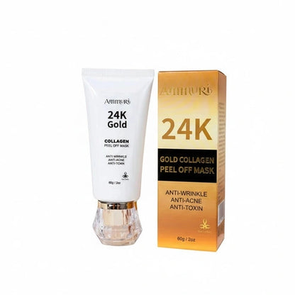 Aaponminimarket Ammuri 24K Gold Peel-Off Face Mask