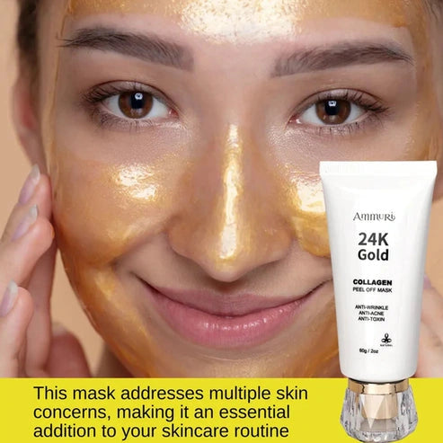 Ammuri Beauty 24K Gold Peel Off Mask for Radiant Skin