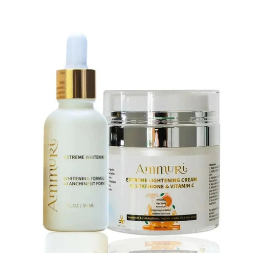 Aaponminimarket Ammuri Brightening Cream & Serum Set for Radiant Skin