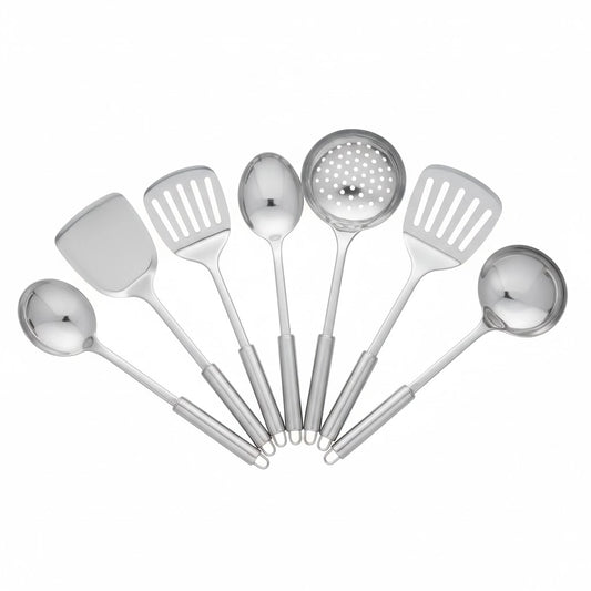 Aapon mini market -Anti-Scald Stainless Steel Kitchen Utensil Spatula