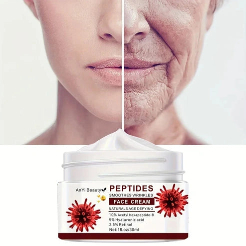 Aaponminimarket Any Beauty Peptides Smoothes Wrinkle Face Cream