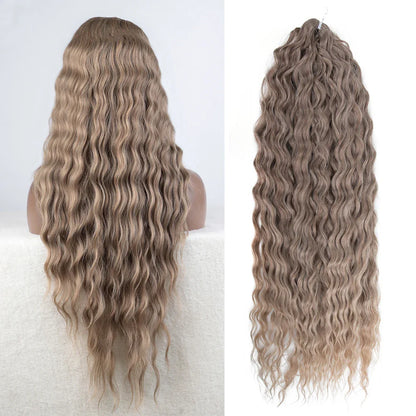 Ariel Curl Ombre Blonde Pink 24 Inch Hair Extension