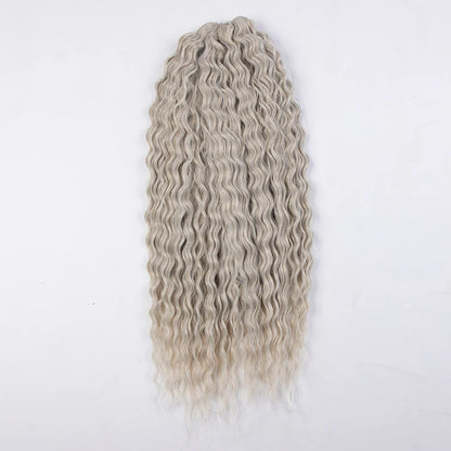 Ariel Curl Ombre Blonde Pink 24 Inch Hair Extension