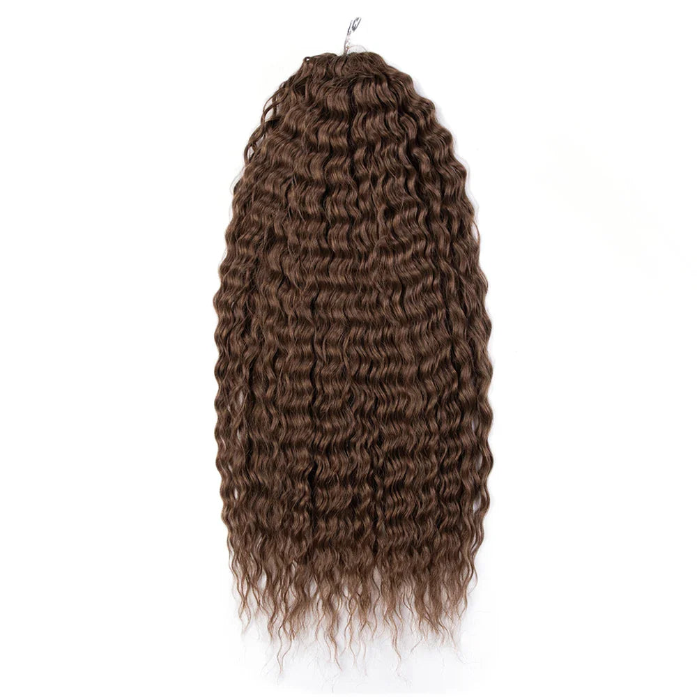 Ariel Curl Ombre Blonde Pink 24 Inch Hair Extension