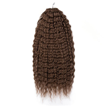 Ariel Curl Ombre Blonde Pink 24 Inch Hair Extension