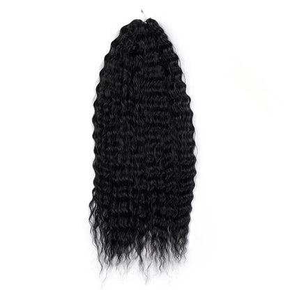 Ariel Curl Ombre Blonde Pink 24 Inch Hair Extension