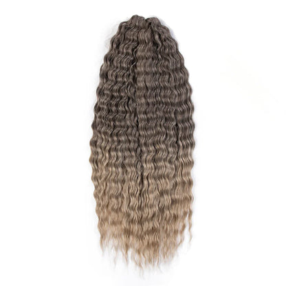 Ariel Curl Ombre Blonde Pink 24 Inch Hair Extension