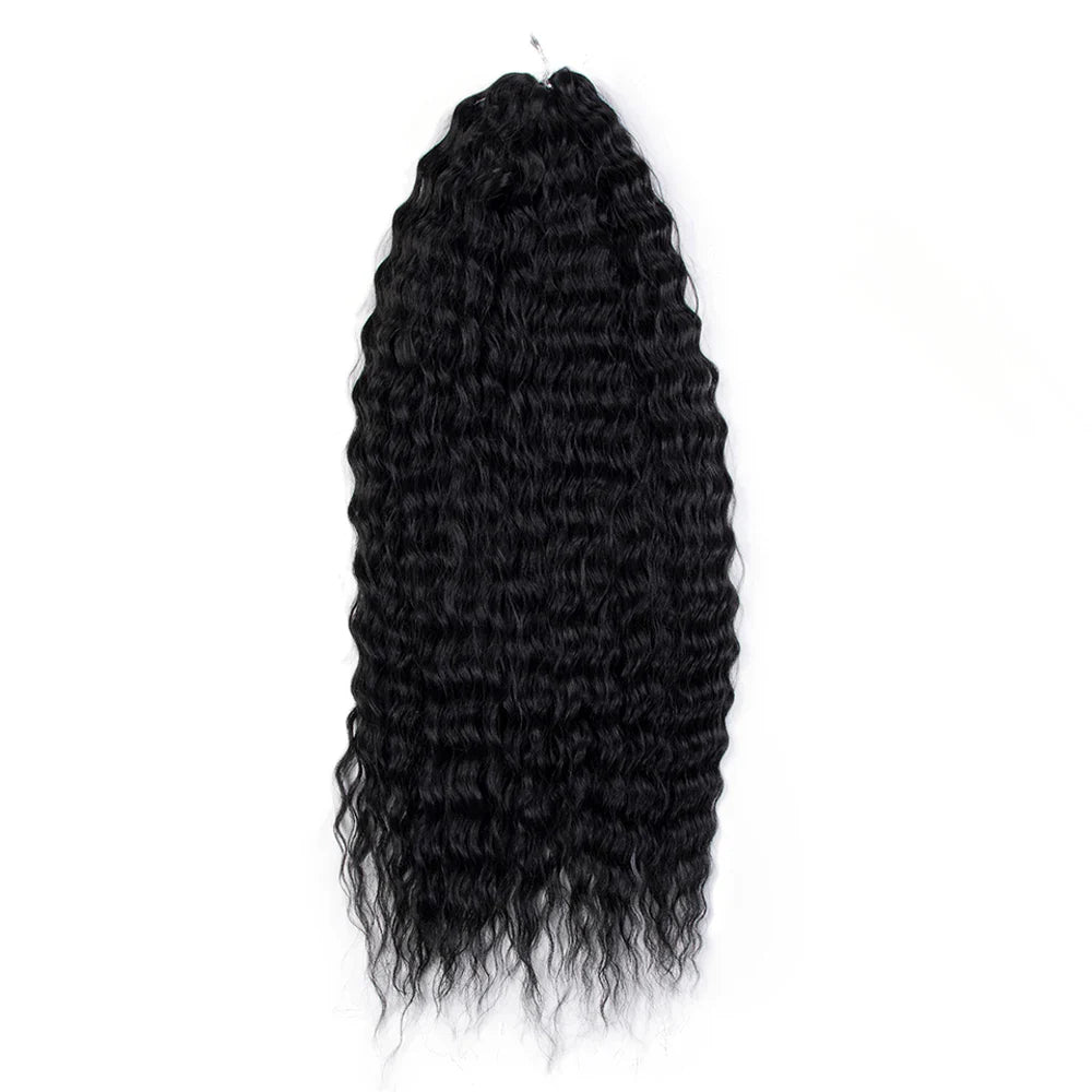Ariel Curl Ombre Blonde Pink 24 Inch Hair Extension
