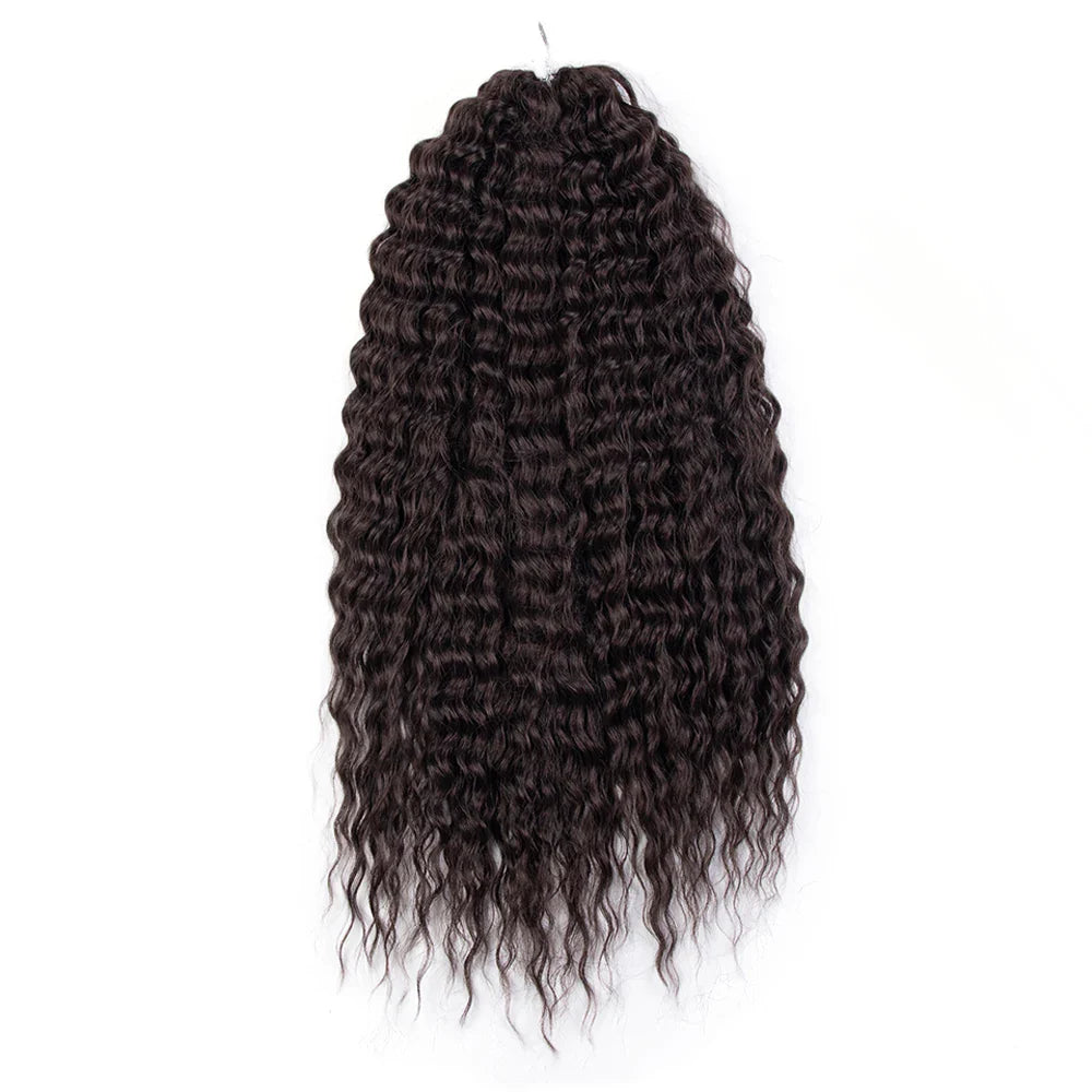 Ariel Curl Ombre Blonde Pink 24 Inch Hair Extension