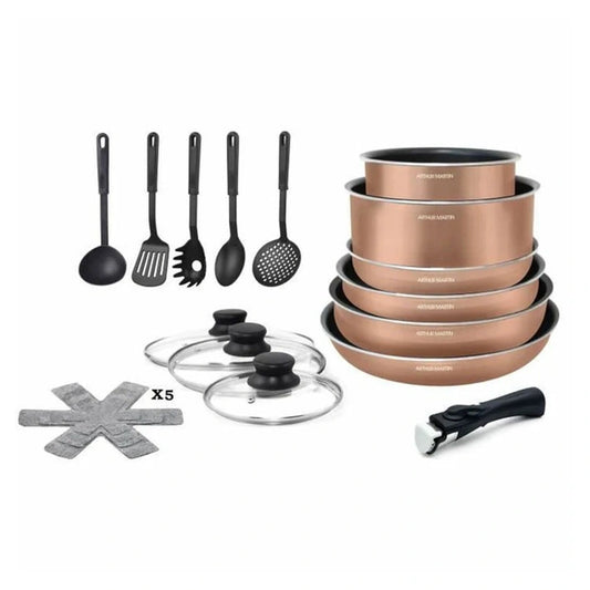 Aaponminimarket Arthur Martin 20-Piece Cookware Set