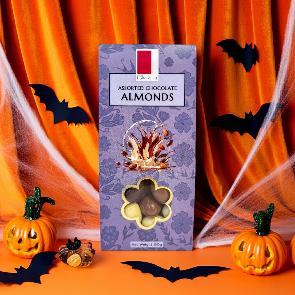 Aaponminimarket Assorted Chocolate Almonds, Palm Oil Free, 150g