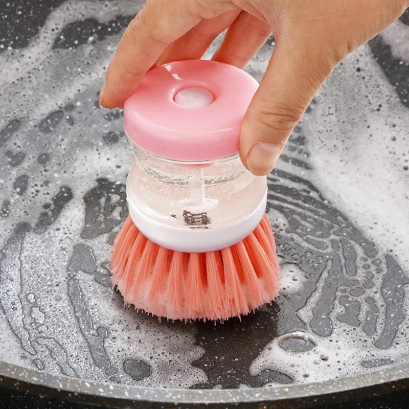 Aapon mini market -Automatic Kitchen Dish Brush with Soap Dispenser