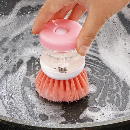 Aapon mini market -Automatic Kitchen Dish Brush with Soap Dispenser