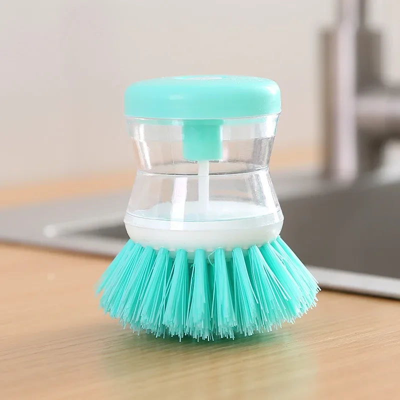 Aapon mini market -Automatic Kitchen Dish Brush with Soap Dispenser