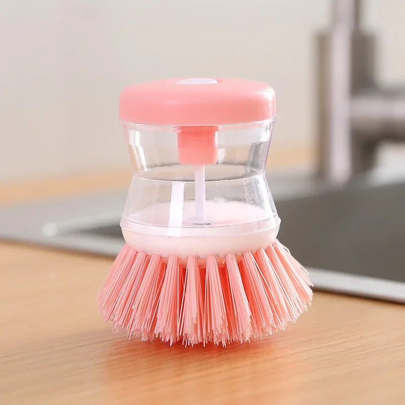 Aapon mini market -Automatic Kitchen Dish Brush with Soap Dispenser