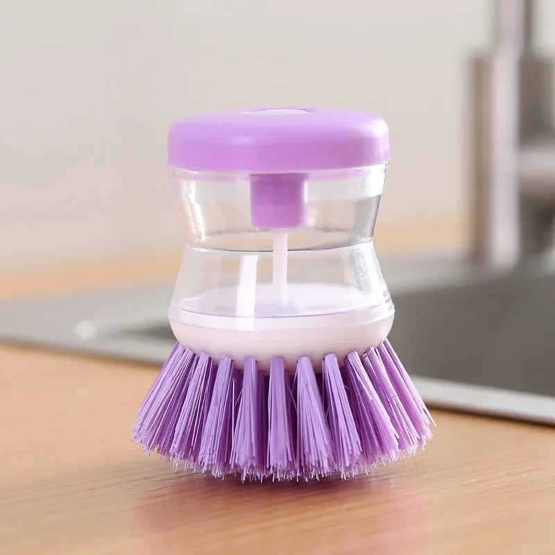 Aapon mini market -Automatic Kitchen Dish Brush with Soap Dispenser
