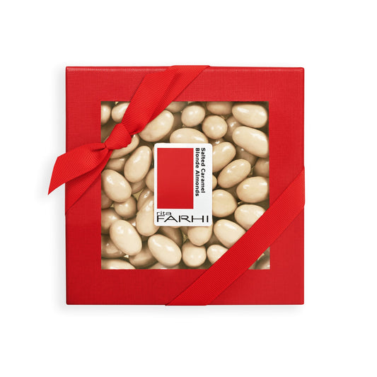 Palm Oil Free Salted Caramel Blonde Chocolate Almonds 210g