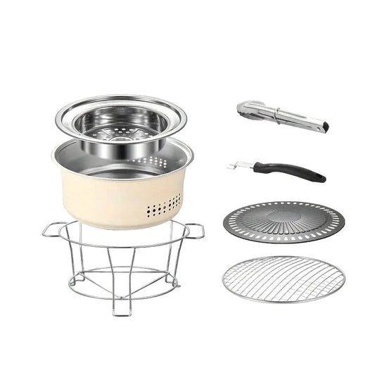 Aaponminimarket BBQ Grill Portable Tabletop