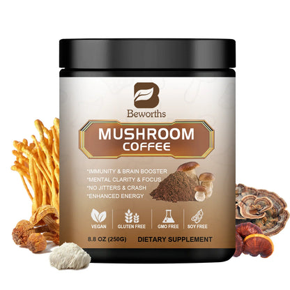 BWEORTHS 10-in-1 Mushroom Coffee (250g)