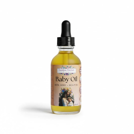 Aapon Mini Market Ltd - Baby Oil for Bath, Body + Scalp