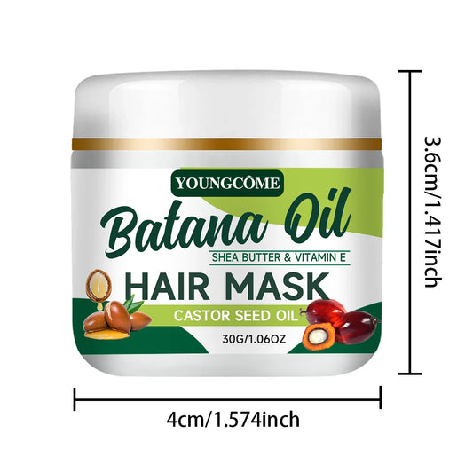 Batana Oil Hair Mask for Frizz Control and Repair