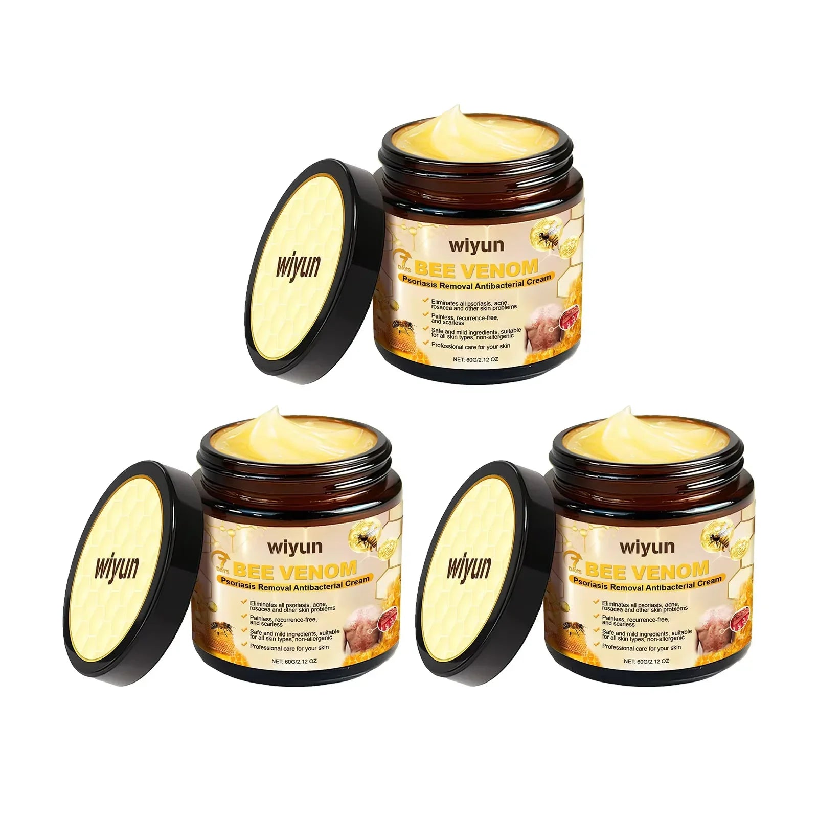 Aapon Mini Market Ltd Bee Venom Body Cream 60g for Dry Skin Relief