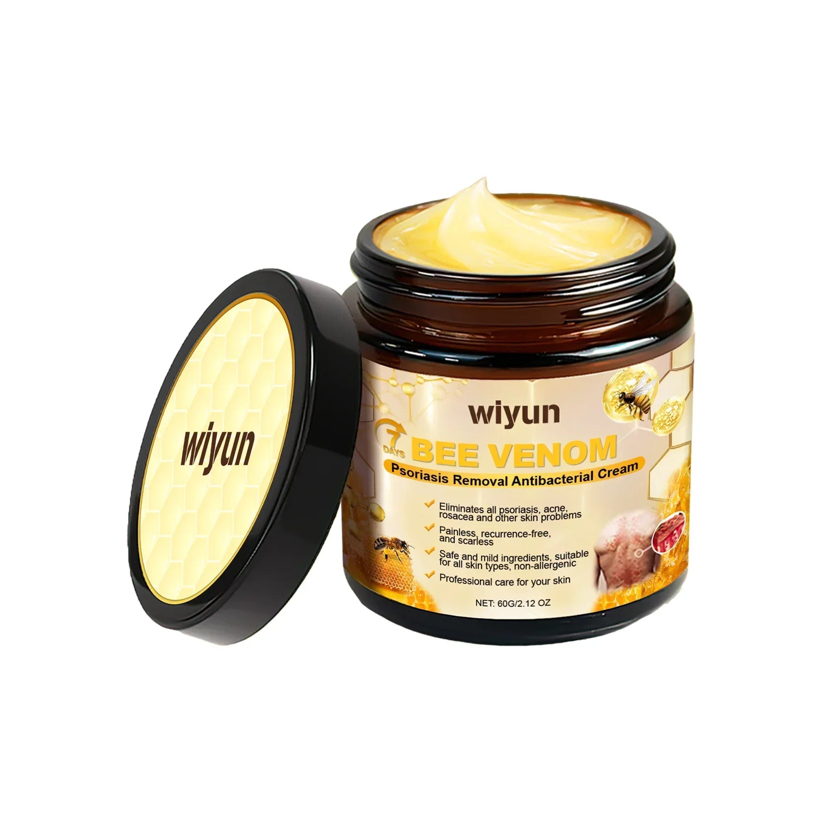 Aapon Mini Market Ltd Bee Venom Body Cream 60g for Dry Skin Relief