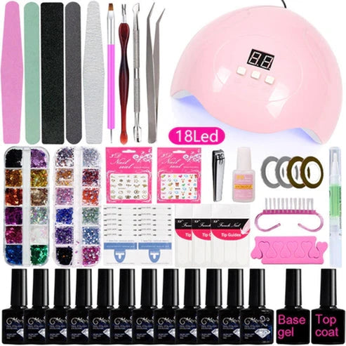 Beginner's Complete Nail Art Tool Kit