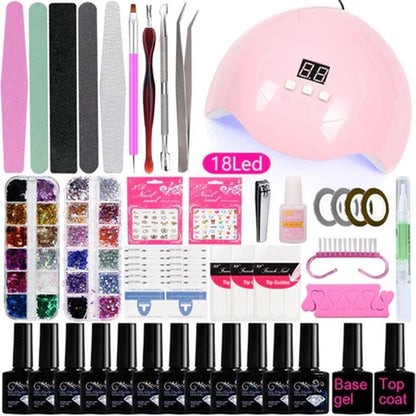 Beginner's Complete Nail Art Tool Kit