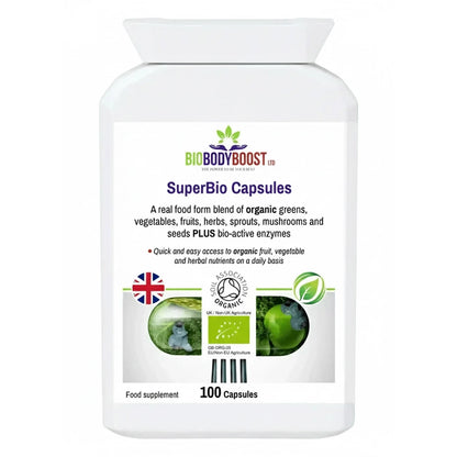 Aapon Mini Market Ltd BioBodyBoost Organic Food Form Greens Supplements