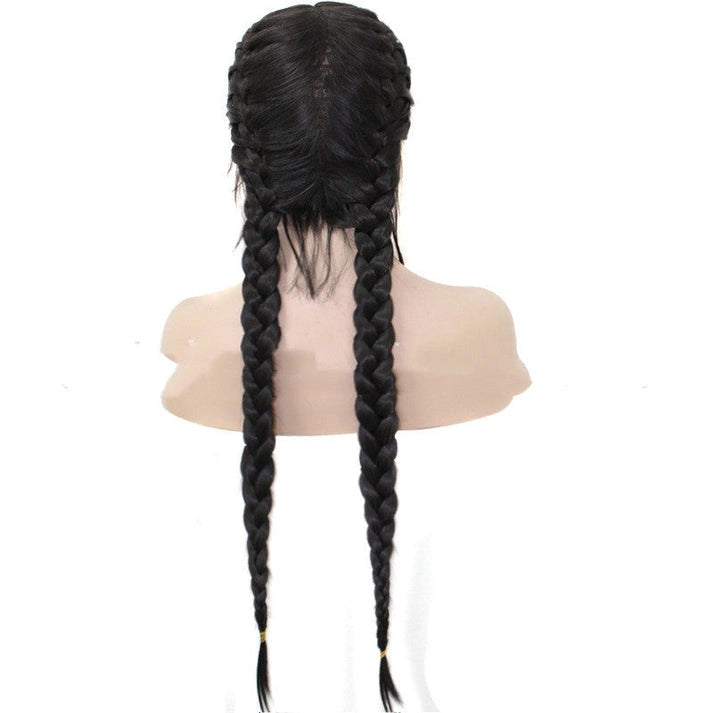Aaponminimarket Black Front Lace Wig