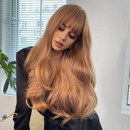 Curly Brown Wig