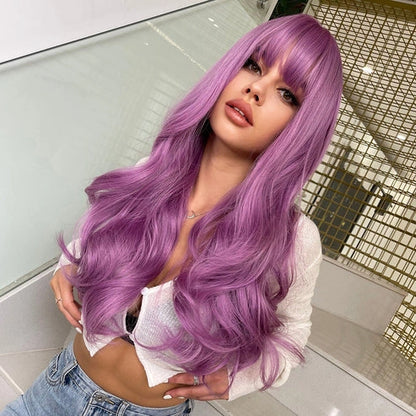 Curly Brown Wig