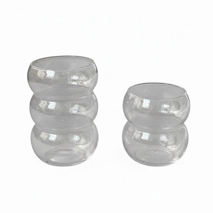 Aaponminimarket Bubble Shaped Glass Coffee Cups
