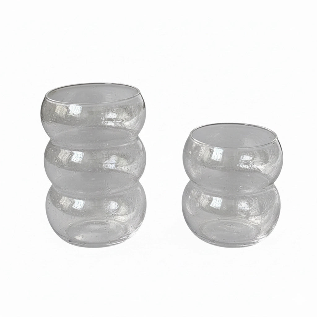 Aapon mini market -Bubble Shaped Glass Coffee Cups