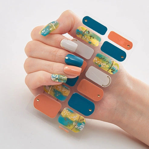 Butterfly Laser Nail Stickers for Chic Nail Styling