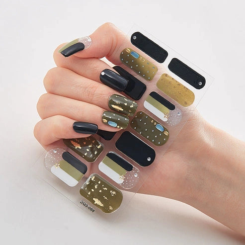Butterfly Laser Nail Stickers for Chic Nail Styling