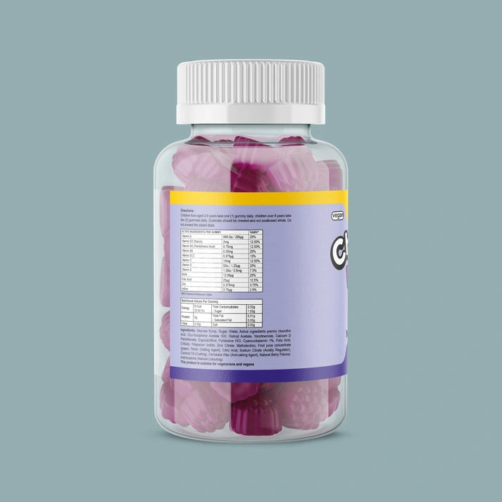 Aaponminimarket Multivitamin Gummies - Berry Flavour (For Kids)