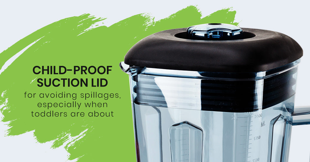 NNEMB 2L Commercial Blender Food Processor