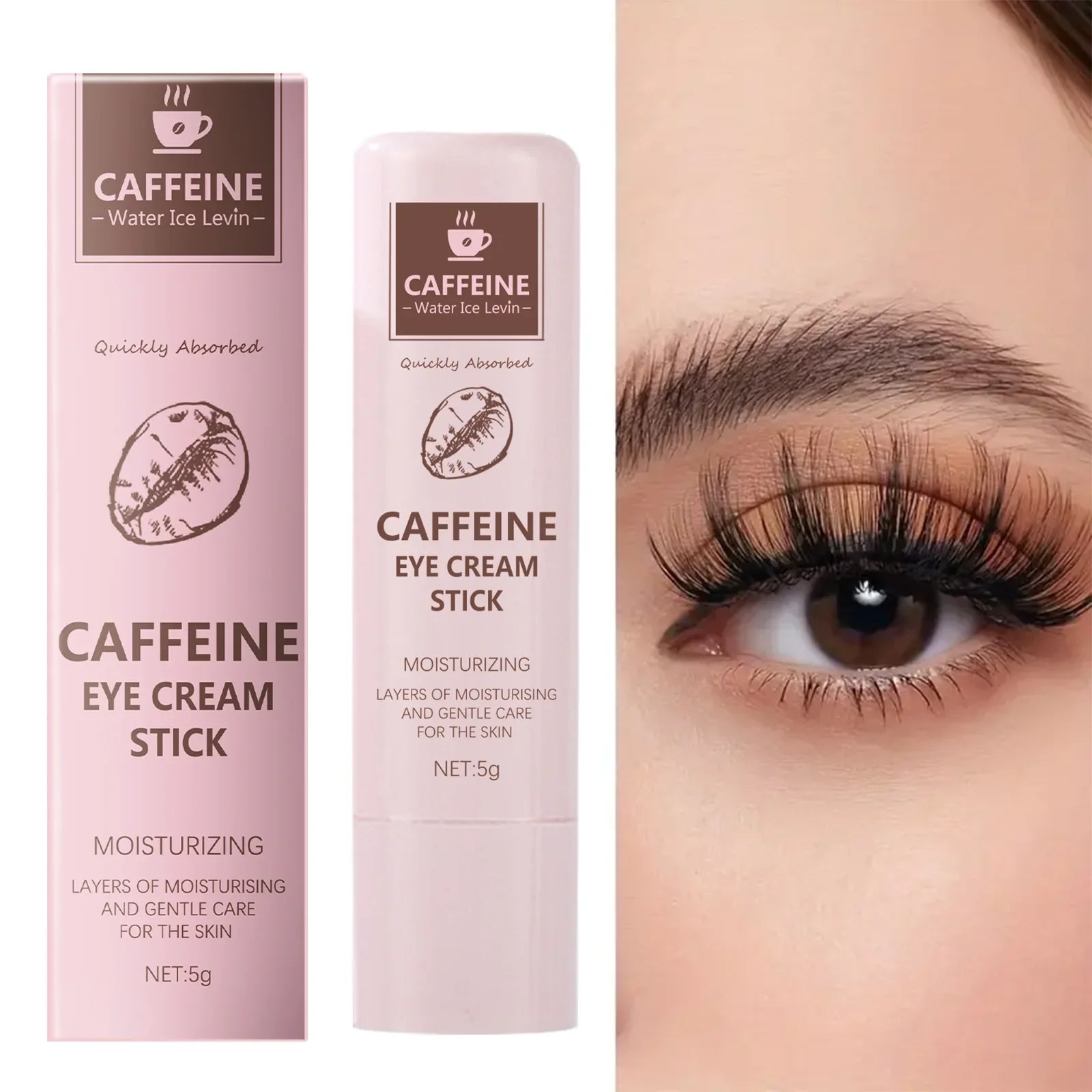 Aapon Mini Market Ltd Caffeine Eye Cream Stick for Bright Eyes