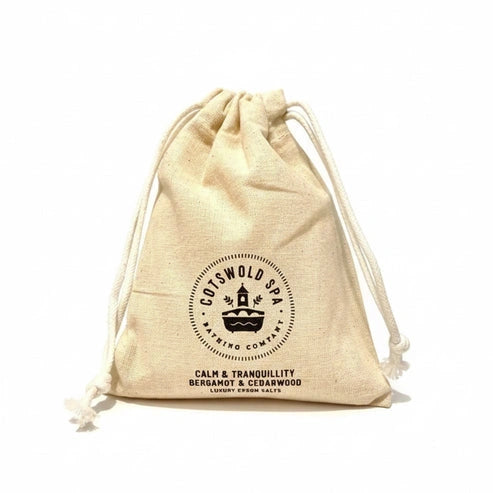 Aaponminimarket Calm & Tranquillity Epsom Salts Cotton Pouch