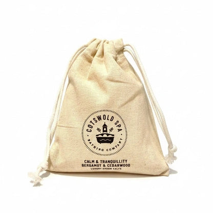 Aaponminimarket Calm & Tranquillity Epsom Salts Cotton Pouch